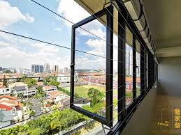 Window Invisible Grill installed in a Bengaluru home